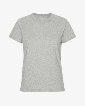 Light Organic Tee para mujer - Gris jaspeado