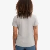 Light Organic Tee para mujer - Gris jaspeado