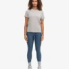 Light Organic Tee para mujer - Gris jaspeado
