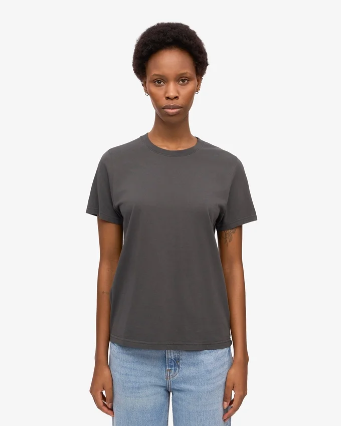 Light Organic Tee para mujer - Gris lava