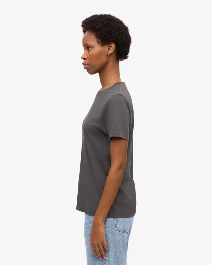 Light Organic Tee para mujer - Gris lava