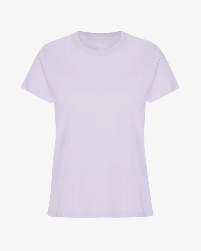 Light Organic Tee para mujer - Lavanda suave