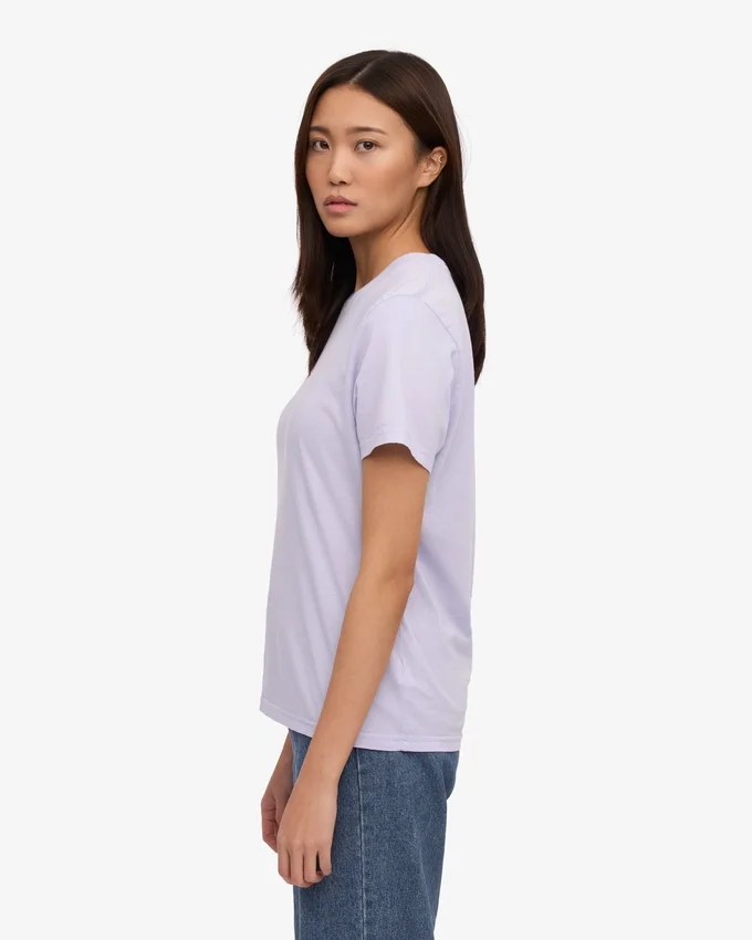 Light Organic Tee para mujer - Lavanda suave