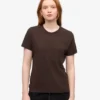 Light Organic Tee para mujer - Marrón café