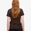 Light Organic Tee para mujer - Marrón café
