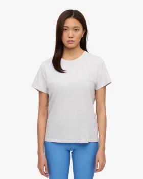 Light Organic Tee para mujer – Mezcla de nieve