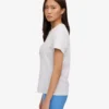 Light Organic Tee para mujer - Mezcla de nieve