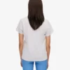 Light Organic Tee para mujer - Mezcla de nieve