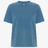 Light Organic Tee para mujer - Índigo deslavado