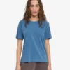 Light Organic Tee para mujer - Índigo deslavado