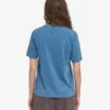 Light Organic Tee para mujer - Índigo deslavado