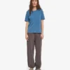 Light Organic Tee para mujer - Índigo deslavado