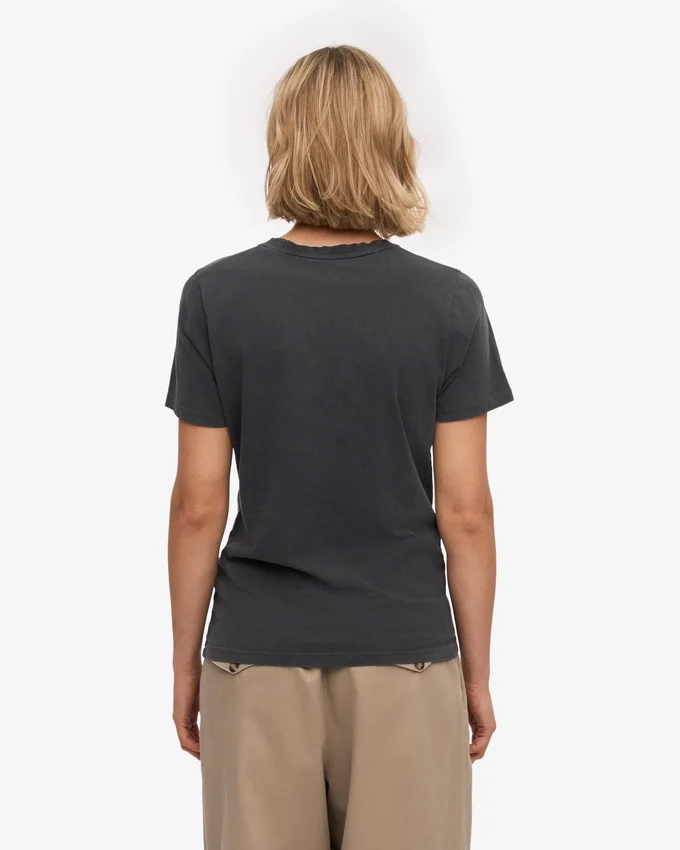 Light Organic Tee para mujer - Negro descolorido