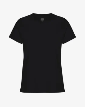 Light Organic Tee para mujer - Negro intenso