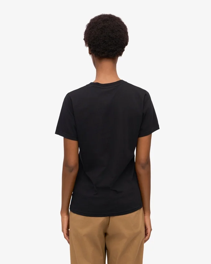 Light Organic Tee para mujer - Negro intenso