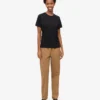 Light Organic Tee para mujer - Negro intenso