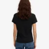 Light Organic Tee para mujer - Negro intenso