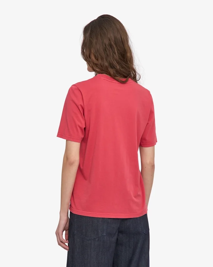 Light Organic Tee para mujer - Rojo desvaído