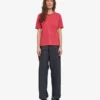 Light Organic Tee para mujer - Rojo desvaído