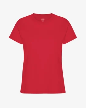 Light Organic Tee para mujer - Rojo escarlata