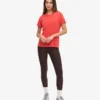 Light Organic Tee para mujer - Rojo mandarina