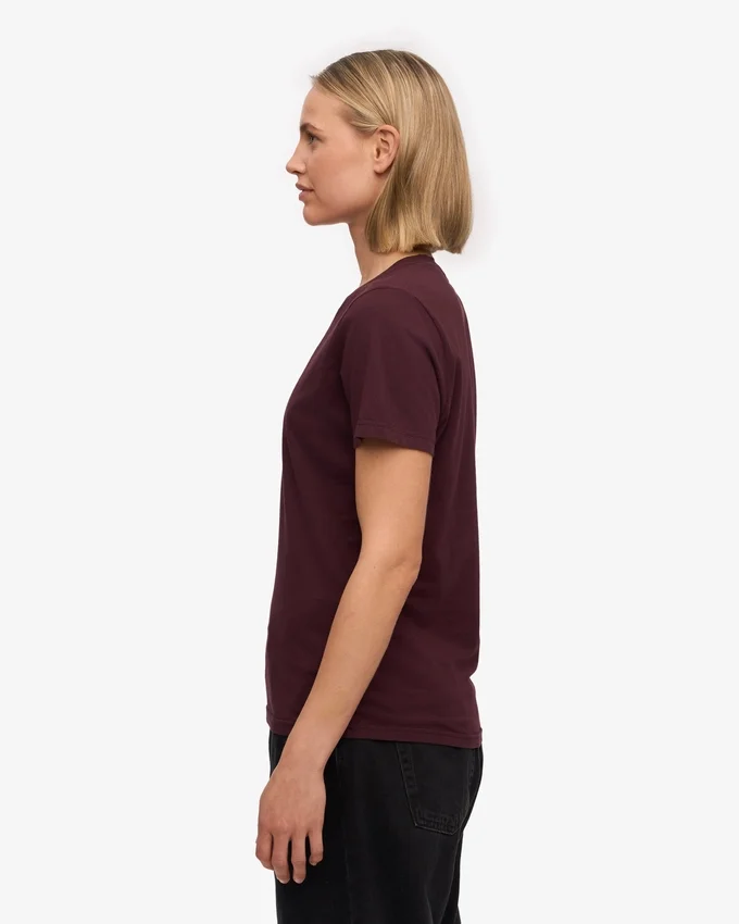 Light Organic Tee para mujer - Rojo sangre de buey