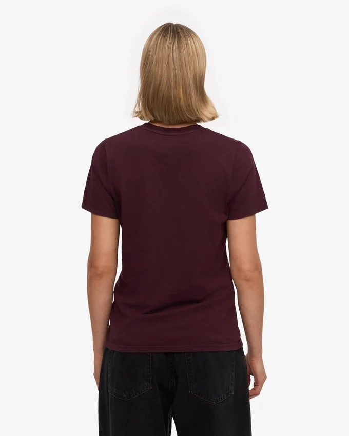 Light Organic Tee para mujer - Rojo sangre de buey