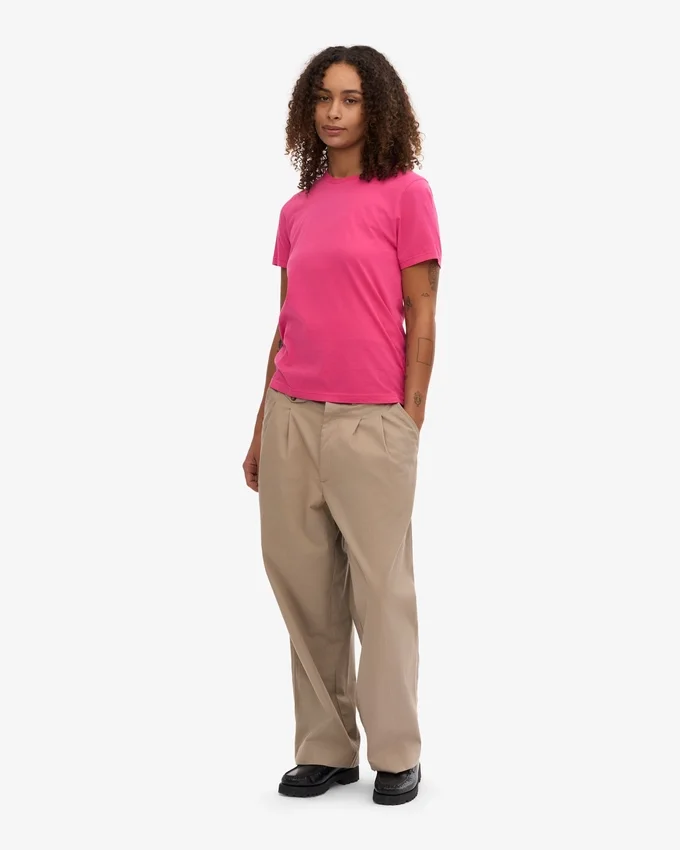 Light Organic Tee para mujer - Rosa chicle