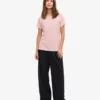 Light Organic Tee para mujer - Rosa descolorido