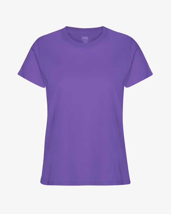 Light Organic Tee para mujer - Ultravioleta