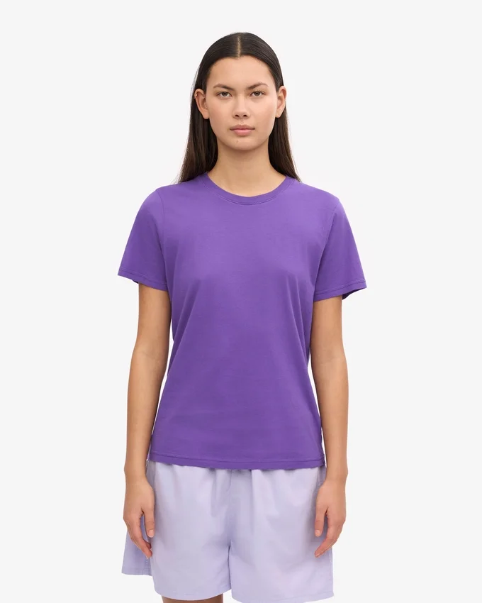 Light Organic Tee para mujer - Ultravioleta