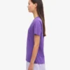 Light Organic Tee para mujer - Ultravioleta