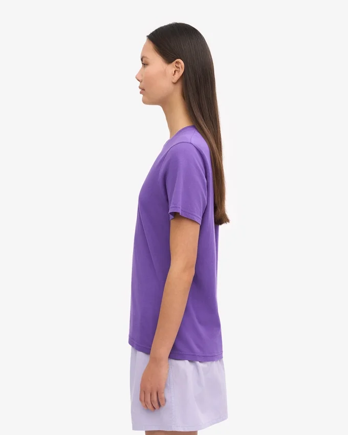 Light Organic Tee para mujer - Ultravioleta