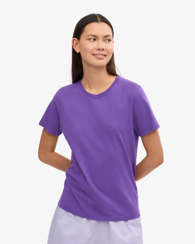 Light Organic Tee para mujer - Ultravioleta