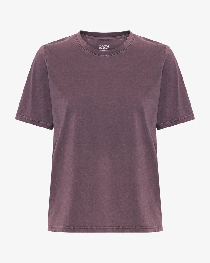 Light Organic Tee para mujer - Uva descolorida