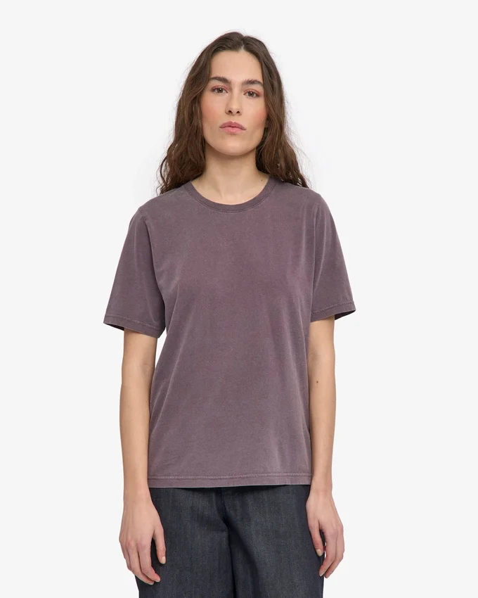 Light Organic Tee para mujer - Uva descolorida
