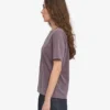 Light Organic Tee para mujer - Uva descolorida