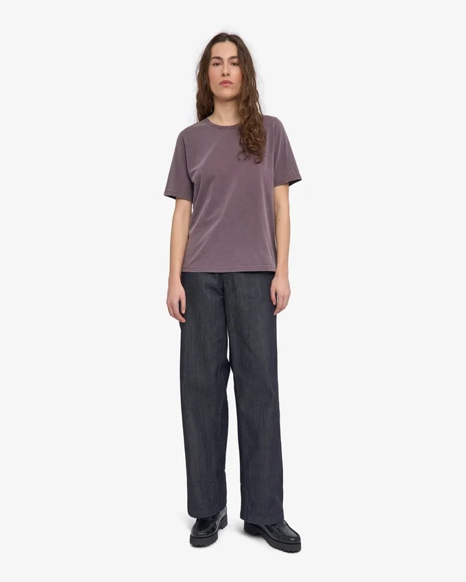 Light Organic Tee para mujer - Uva descolorida