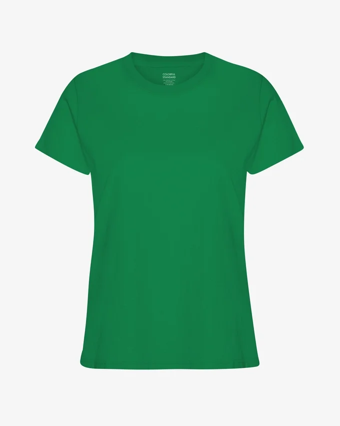 Light Organic Tee para mujer - Verde Kelly