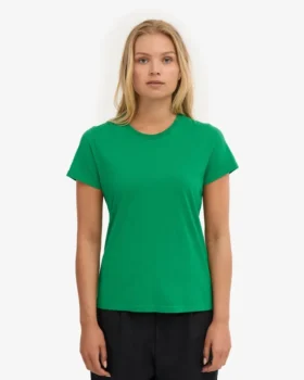Light Organic Tee para mujer – Verde Kelly
