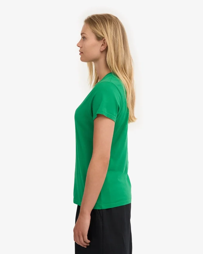 Light Organic Tee para mujer - Verde Kelly