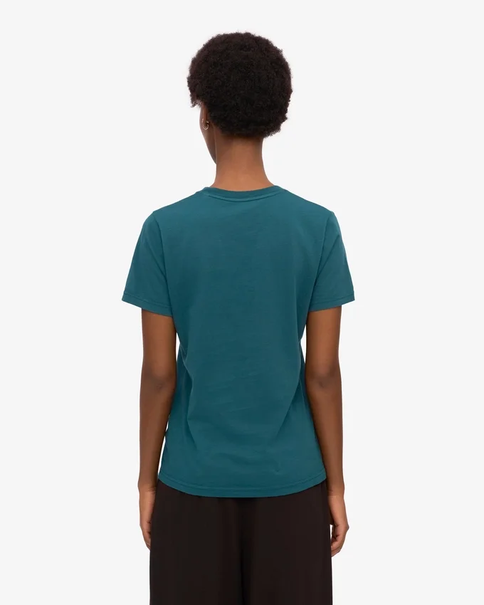 Light Organic Tee para mujer - Verde océano