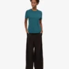 Light Organic Tee para mujer - Verde océano