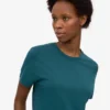 Light Organic Tee para mujer - Verde océano