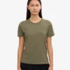 Light Organic Tee para mujer - Verde oliva apagado