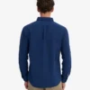 Organic Button Down Camisa - Azul marino