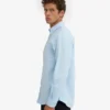 Organic Button Down Camisa - Azul polar
