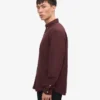 Organic Button Down Shirt - Rojo sangre de buey