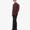 Organic Button Down Shirt - Rojo sangre de buey