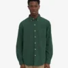 Organic Button Down Shirt - Verde esmeralda